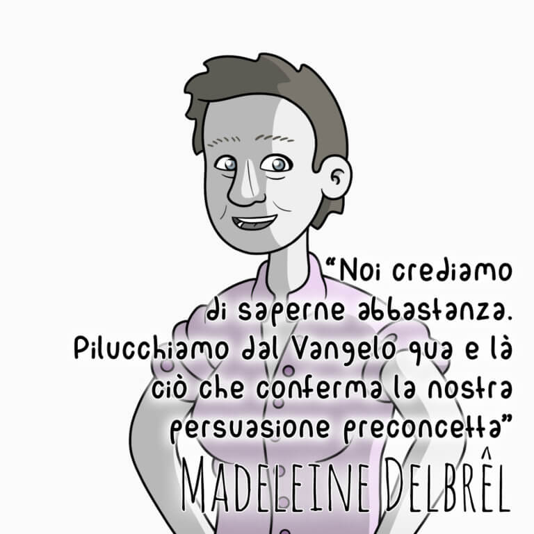 frasi cristiane Madeleine Delbrel