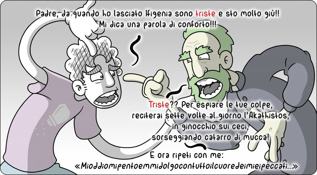 tristezza vizi capitali