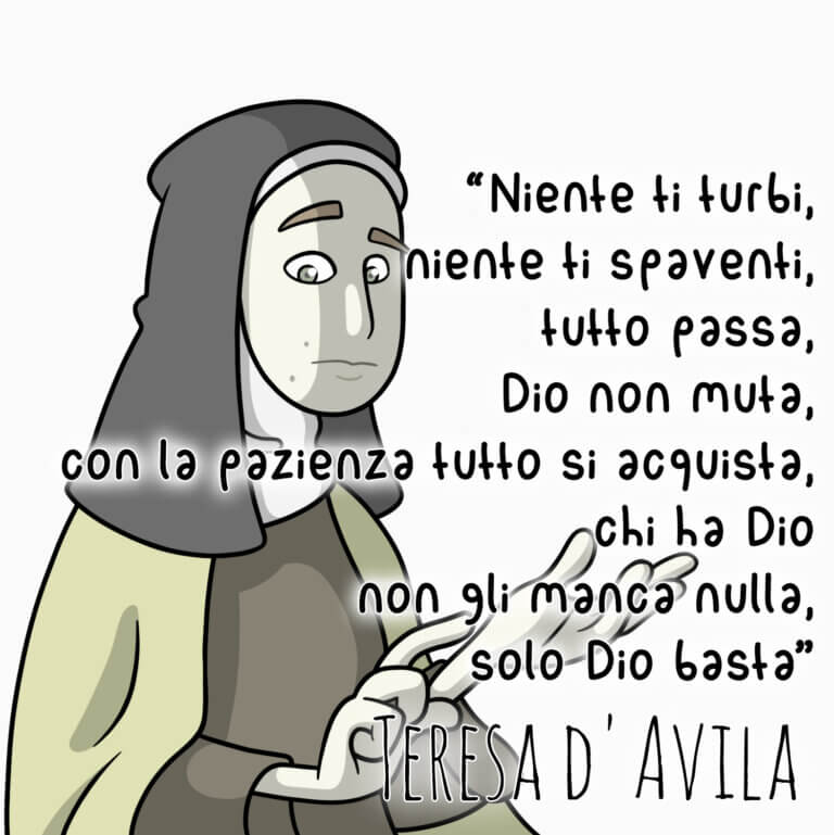 frasi cristiane Teresa d’Avila