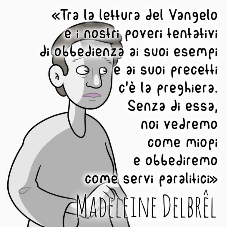 frasi cristiane Madeleine Delbrel