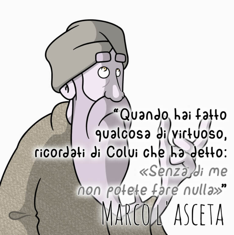 frasi cristiane Marco l’asceta