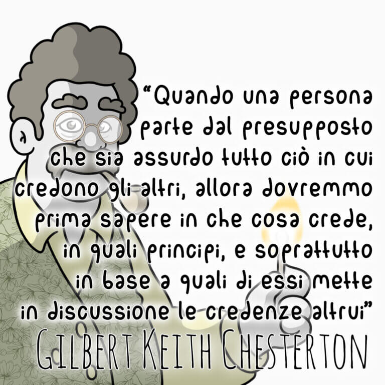 frasi cristiane Gilbert Keith Chesterton