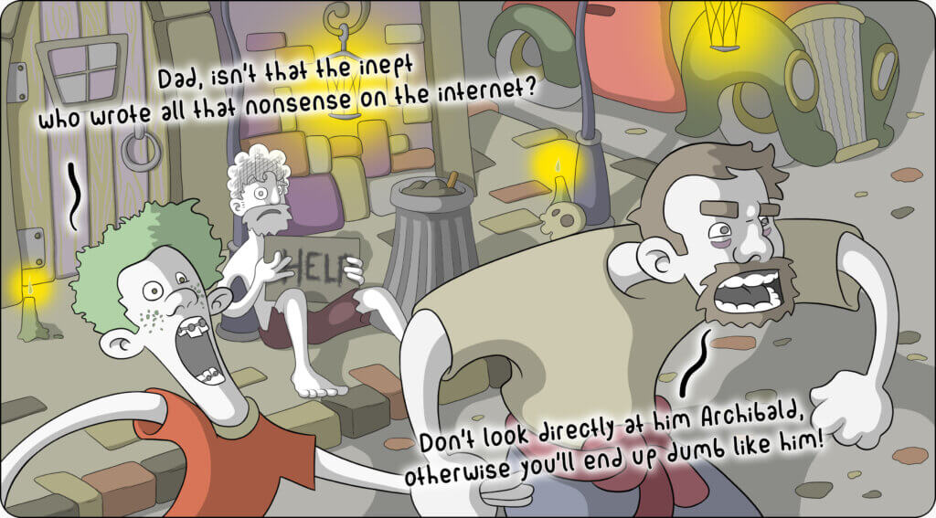 nonsense on the internet