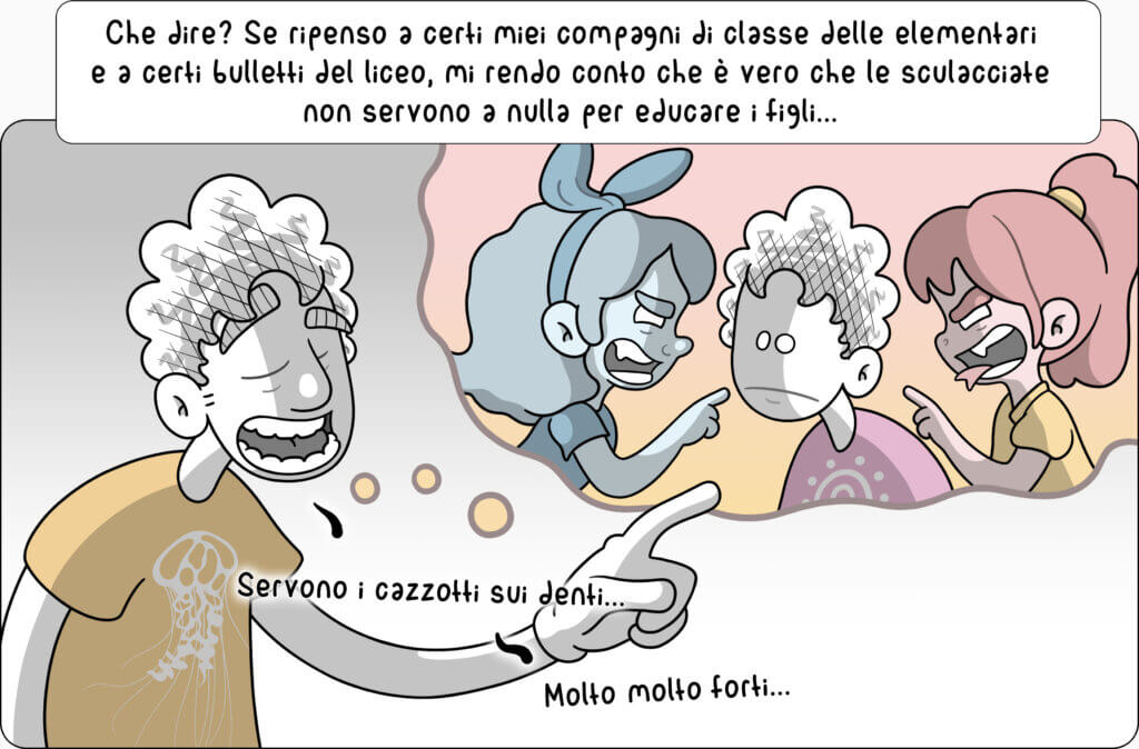 cazzotti sui denti