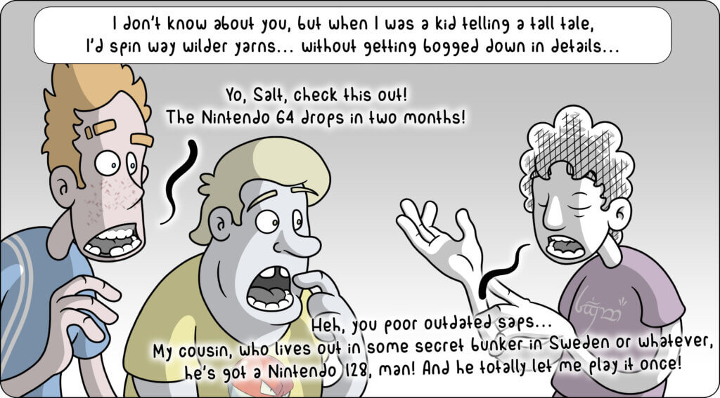 tell nonsense
