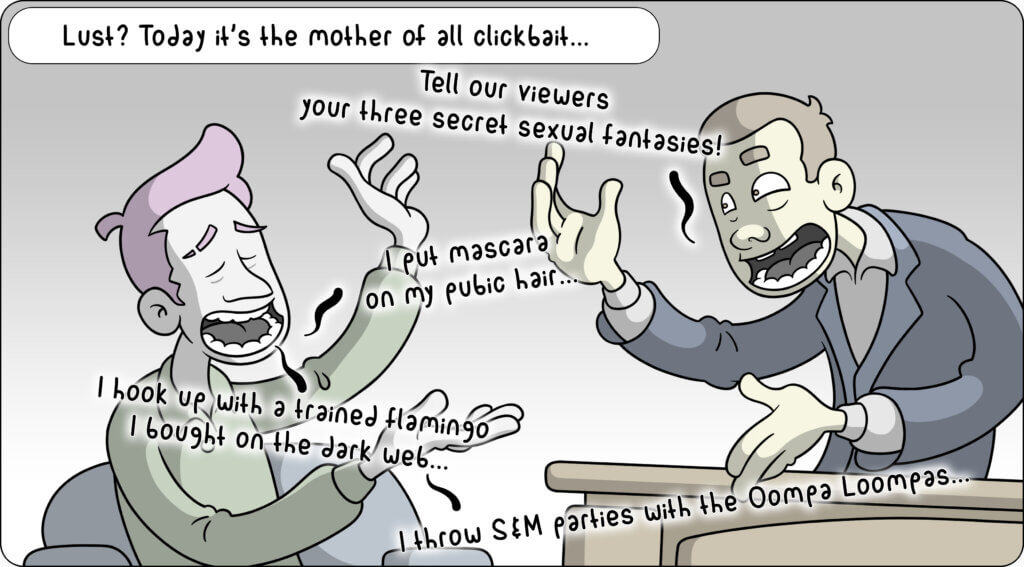 modesty lust clickbait