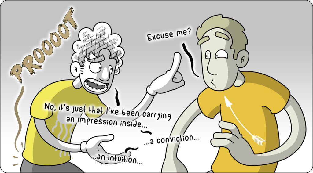 impression conviction intuition