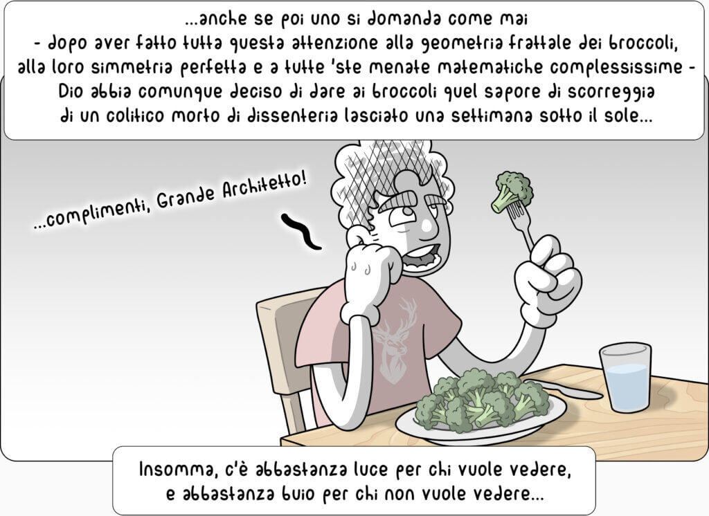 broccoli esistenza di dio