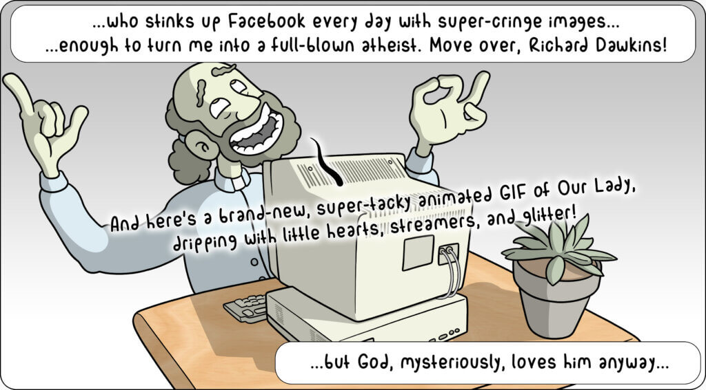 facebook admin of local parish